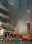 수원 골든프라자 화재 오후 6시 기준 부상자 35명… PC방 손님 250명 대피로 피해 최소