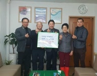 다대1동,  다대씨파크 번영회 등 사랑의 이웃돕기 성금전달
