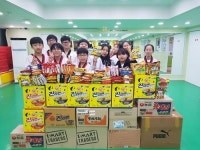 해운대구 좌3동 SR태권도, 사랑의 라면 기탁