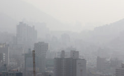 [포토뉴스] 초미세먼지에 갇힌 사하구 도심