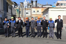 [포토뉴스] 금정소방서, 욱성화학 화재 예방지도