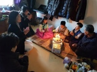 남구 감만1동, 홀로어르신 생신축하 해피 케잌, 해피 박스 시행