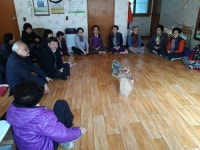 부산진구 당감1동 통장친목회, 결연경로당 위문방문