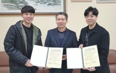 괴정2동, 노드피자 복단지 냉장고 피자기부 협약