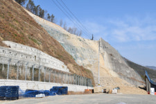 양산 한일아파트 옹벽 공사 6월 완공