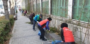 서구 충무동, 새봄맞이 환경정비 실시