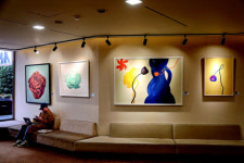 [포토뉴스] 그림 품은 호텔 라운지