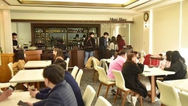 부산경상대학교,동아리 호텔카파 커피 무료나눔 행사