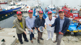 [포토뉴스] 감성돔 치어 10만 미 방류