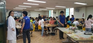 부산진구, 바르게살기운동초읍동위원회 자장면 무료급식 봉사
