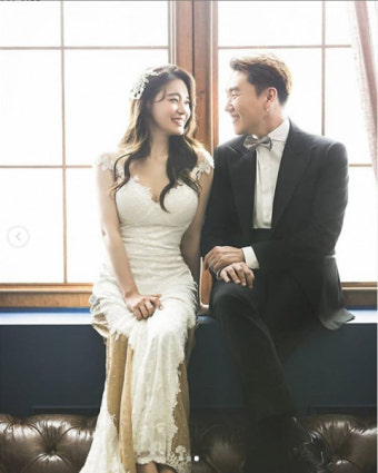서유리 웨딩화보 