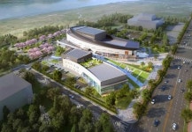 낙동강 아트홀, 2개 동으로 나눠 건립