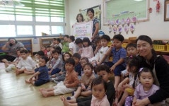 해운대구 장산초어린이집, 반여1동 행정복지센터에 이웃돕기성금 기탁