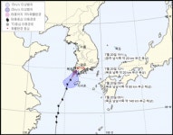 태풍위치, 다나스 경로는?… 기상청, 오전 7시 상황 발표