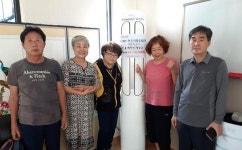 한중대영공업㈜, 해운대구 경로당 10곳에 전자제품 기탁