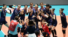 '아시아 여자배구 선수권대회' 대한민국, 홍콩 3-0 완파하고 8강 진출…도쿄올림픽 아시아 예선 출전권 획득