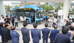 부산 첫 도심형 수소충전소 준공