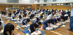 [포토뉴스] 혜남학교 교직원 대상 심폐소생술