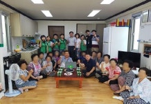 수영구 민락동 새마을부녀회 관내 경로당 방문 위로 격려