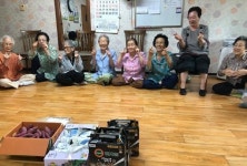 부산진구 통장친목회,  당감동 경로당 위문