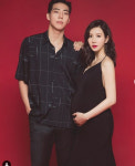 정아 만삭화보…꿀복아 내년엔 아빠품에 안겨 찍자