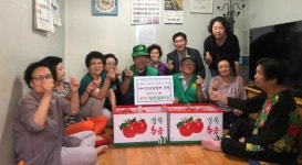 아미동 새마을협의회, 아미 경로당 추석맞이 방문