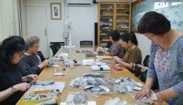 수영구 광안4동 주민자치회 프로그램 프랑스자수반 재능 기부