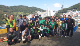 감내 클린 히어로즈, 태풍 타파 피해 복구 실시
