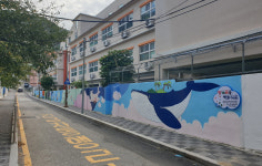 부산진구 전포1동, 밭개마을 동화나라 벽화 조성