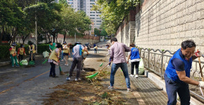 다대2동, 태풍 타파 피해 복구 환경정비 실시