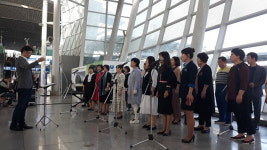 코레일 울산역에서 가을 음악공연…울주알프스합창단 초청