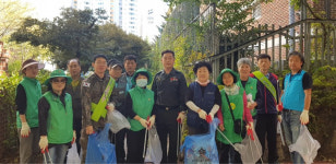 해운대구 좌4동 주민센터, 뭉쳐봐요 좌4동, 우리 동네 대청소의 날 운영