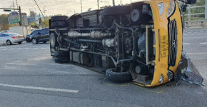 서울 방이동 스쿨버스 사고로 수능 앞둔 보인고등학교 고3 학생 사망