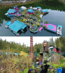 고립낙원 캐나다 바다 위에 만든 비밀의 화원…웨인과 캐서린 부부의 자발적 고립생활기