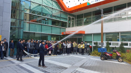 사상구 모라1동, 모라119안전센터와 합동 소방훈련 전개
