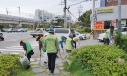 해운대구 재송1동, 한·아세안 특별정상회의 대비 관내 불결지 정비 실시