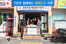 사하소방서, 전통시장 내 호스릴 비상소화장치 등 설치