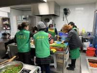 부산진구 가야1동, 어르신 사랑의 무료급식