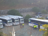 부산 아시아드, 홍콩vs 중국전 앞두고 경비 강화