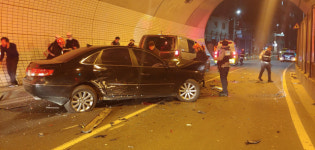 [영상] 퇴근길 연산터널 안에서 6중추돌…1명 사망 5명 부상