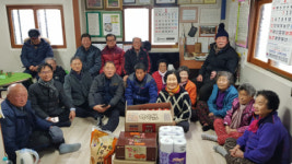 부산진구 가야1동 청소년지도협의회, 결연 경로당 방문