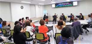 사상구 치매안심센터, 희망이 꽃피는 작은 음악회 개최