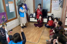 거제1동, 경로당에 신종 코로나 바이러스 예방법 교육