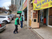 동삼3동 주민자율방역단, 코로나-19 확산방지 방역소독 실시