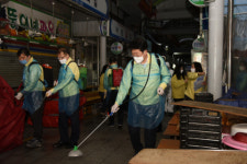 남구, 코로나19 확산 방지를 위해 전통시장 12개소 대대적 방역소독 실시
