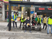 모라3동 주민자율방역봉사단, 코로나19 긴급대응을 위한 방역활동 추진