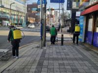 부산진구 새마을지도자초읍동협의회, 코로나19 예방 방역활동