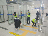해운대구 송정동 자율방역단, 코로나19 확산 방지 위한 방역 활동