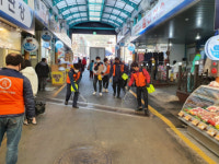 부산진구청년연합회, 코로나19 확산방지 방역활동