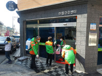 해운대구 반여2동 자율방재단, 코로나19 감염 예방 방역 활동